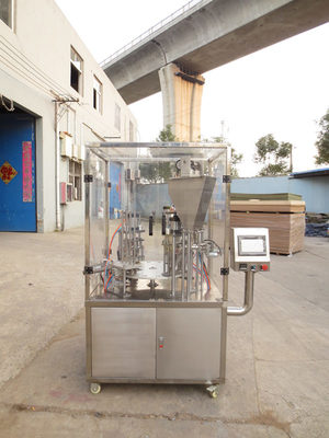 6_轉(zhuǎn)盤(pán)式高性?xún)r(jià)比高質(zhì)量咖啡膠囊封口機(jī)有工廠_上海